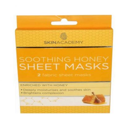 Skin Academy Sheet Masks Soothing Honey - 2 Fabric Sheet Mask