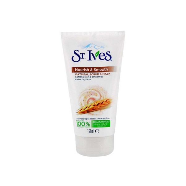 St. Ives Nourish & Smooth Oatmeal Scrub & Mask - 150Ml