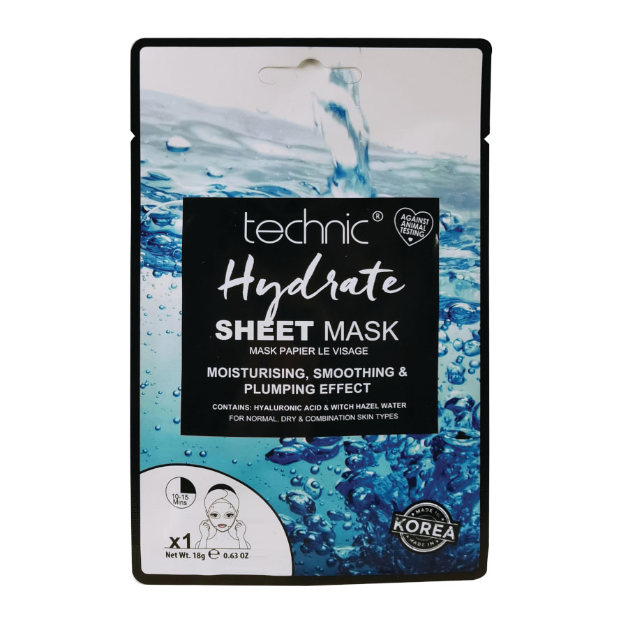 Technic Hydrate Sheet Mask 1 Application - 18g
