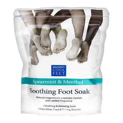 Escenti Soothing Foot Soak Spearmint & Menthol – 450g