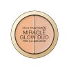 Max Factor Miracle Glow Duo Highlighter - 20 Medium (11g)