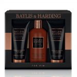 Baylis & Harding Black Pepper and Ginseng Grooming Trio Gift Set